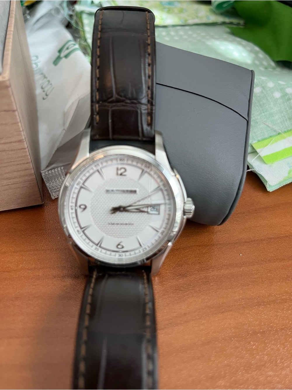 Hamilton Jazzmaster Viewmatic Automatic Watch H325151 41mm Sapphire Swiss Men' - Picture 13 of 13